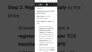 TCS Hiring for 2023 passout | Arts commerce & Science | TCS BPS 2023 | TCS off campus recruitment