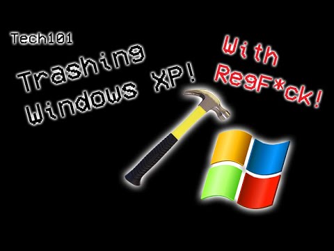 DESTROYING WINDOWS XP (WITH REGF***)