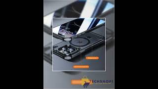 MagAlloy Elite™: Magnetic Aluminum Stand Case with Rimless Design for iPhone