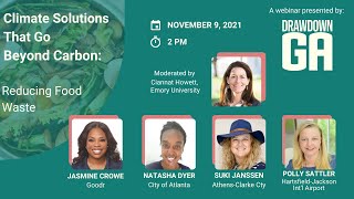 Reducing Food Waste Webinar: Climate Solutions That Go Beyond Carbon