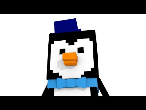 Blender Penguin Model Timelapse