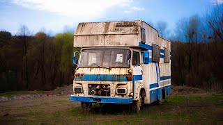 Restoration Abandoned Retro Camper 1975 | Interior Part 1