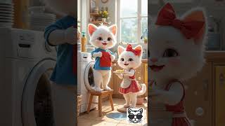 Evil cat babysitter | bing​ #cat ​ #aiartist​ #aiartwork​ #cat​ #love​ #catshorts​#catfunny​#funny