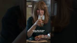 Nachos always take priority, soz #QueenOfOz #iPlayer #CatherineTate