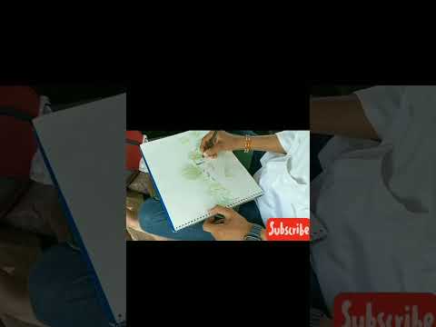 New drawing of nature#youtubetrending #trainding short #devcreative