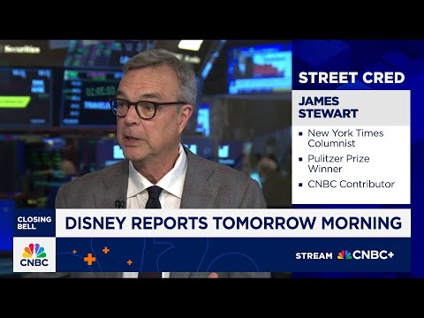 NYT columnist James Stewart on Disney's headwinds ahead of earnings