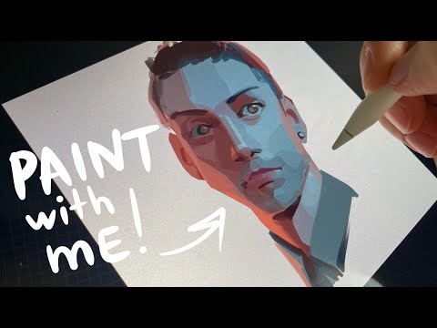 ✍️ My Full Digital Painting Process - Color Light Study Session
