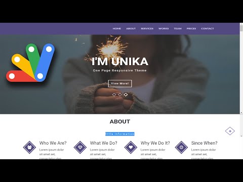 Create Website with Google Apps Script - Free Source Code (No.03)