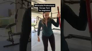 My minimalist garage gym for beginners