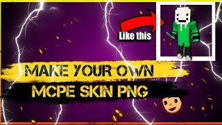 How to make our own mc skin PNG for thumbnail | Harshit Gaming