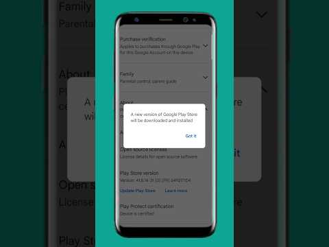 Play Store Update Kaise Kare | how to update google play Store | New Version | #shorts #update