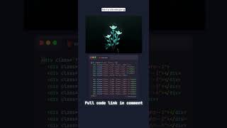 🌸 Flower Animation 3.0! 💻✨ | Latest 2025 Design with JavaScript