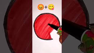 😡+😋? #short #emojimixing#creative #satisfying#ytshorts #emojichallenge#art  #huggywuggy #uniqueidea