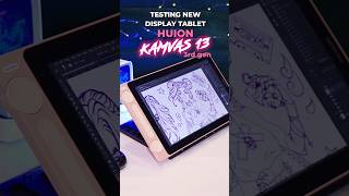 Testing Huion Kamvas 13 (3rd gen)! 💖My new favourite Display Tablet! 💖 #drawing #digital #art