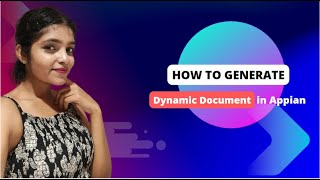 Generate PDF in Appian | PDF from Docx | MS Word 2007 Doc from Template | Dynamic Document | Appian