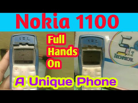 Nokia 1100 | Full Review | Hands on | A unique phone | In hindi | 5g technical