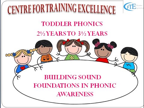 TODDLER PHONICS PART 1, 2 AND 3: STRONG FOUNDATIONS IN LETTER SOUNDS