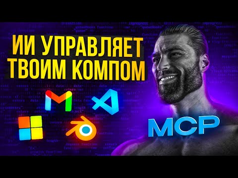 MCP протокол - ChatGPT вместо ТЕБЯ делает 3D модели в Blender