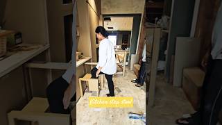kitchen step stool#home #kitchen #kitchengadgets #interiordesign #homedecor #youtubeshorts