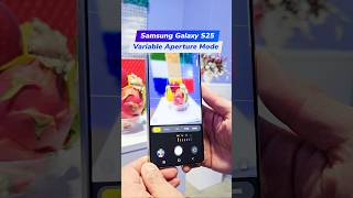 Samsung Galaxy S25: New Variable Aperture Mode in Expert RAW App