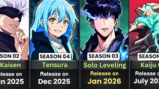 Every UPCOMING Anime Sequels in 2025 - 2026