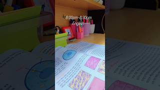 Study Schedule For Class 6 Students Without School Days.💐📚 #schedule #studymotivation