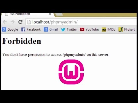 How to Fix 403 Forbidden phpMyAdmin Error in WAMP Server | Step-by-Step Guide