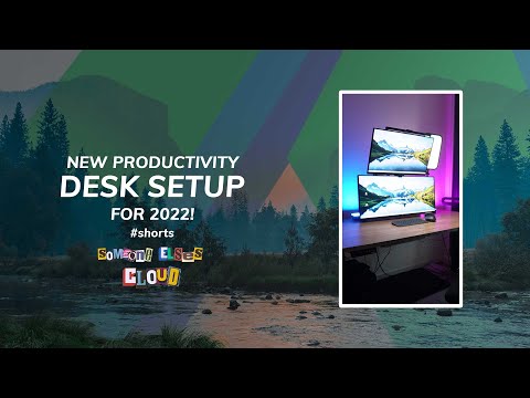 New Productivity Desk Setup 2022!