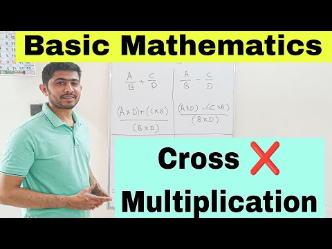 Basic Mathematics - Cross Multiplication #maths #crossmultiplication