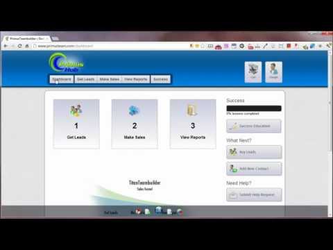 Primus Marketing - Dashboard