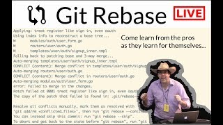 Git Rebase [Live] with Ryan Burnette