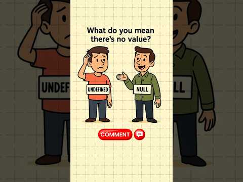 undefined & null; What's the difference? #programmingmemes #codingmemes #undefined #null #coding