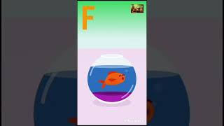 Letter F#alphabets #kindergarten #letterabc #funlearning #kidslearning #kidsvideo #letter