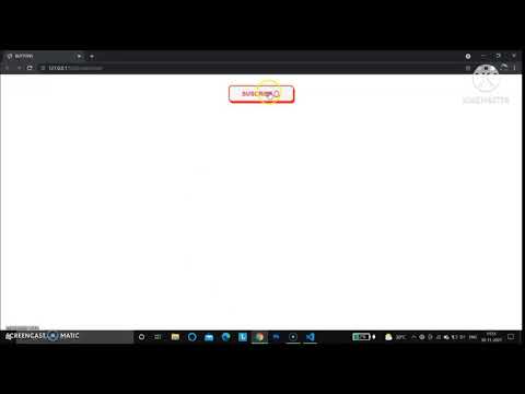 The styling of SUBSCRIBE BUTTON | create a attractive button using html and css