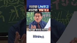 민생지원금의 실체..