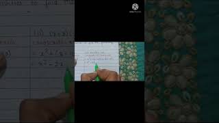 Class 9th Mathematics | Exercise 2.5 Q.1 (ii) | Polynomials | #shorts #short #class9th #class9maths