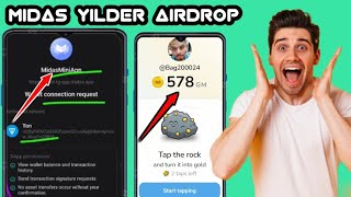 MIDAS AIRDROP ALERT!Get FREE MIDAS Tokens NOW with Bitget Wallet! @CryptoKingKeyur @ManojDey