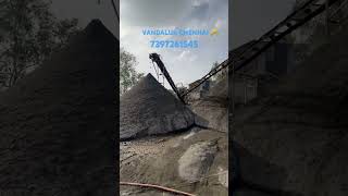 BUILDING MATERIAL 🔑 #msand #tamil #jcb