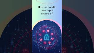 Secure User Input Is a Must! 🔒👤 #SecureInput #WebDevShorts #CodeSecurity