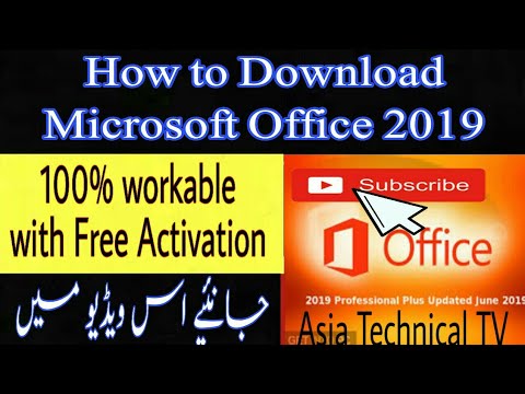 How to download and activate microsoft office 2019 for free Asia Technical TV