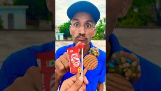 KitKat chocolate🍫aur Chocolate sprinkle lollipop🍭#barone#munch#gem#shortviral#shortfunny#shortfeed