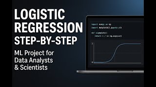 Logistic Regression Step-by-Step | Beginner ML project  #machinelearning #datascience  #python