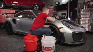 How to decontaminate your automobile paint with Gtechniq car wash products for ceramic coatings.