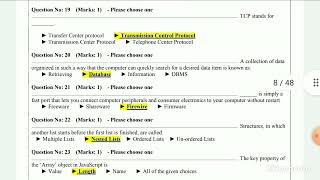 CS101 mcqs file for final term preparation2023