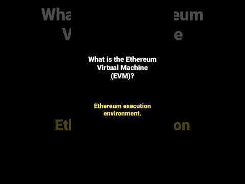 What is evm ? Ethereum virtual machine ? #blockchain #solidity #blockchaintechnology