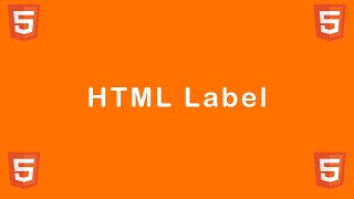 HTML label
