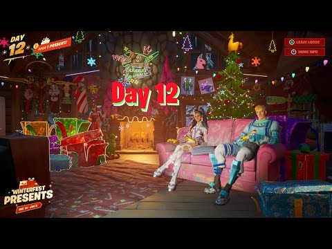 Day 12 of Fortnite Winterfest