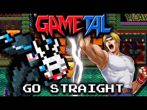 Go Straight (Streets of Rage 2) - GaMetal Remix (Flashing Lights Warning)