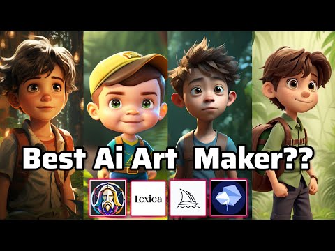 Leonardo Ai vs Midjourney vs Bluewillow vs Lexica Images Comparison