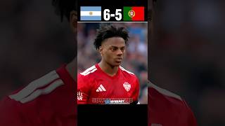Speed debut Portugal | Portugal Vs Argentina | World cup final imaginary 2026 #shorts #football